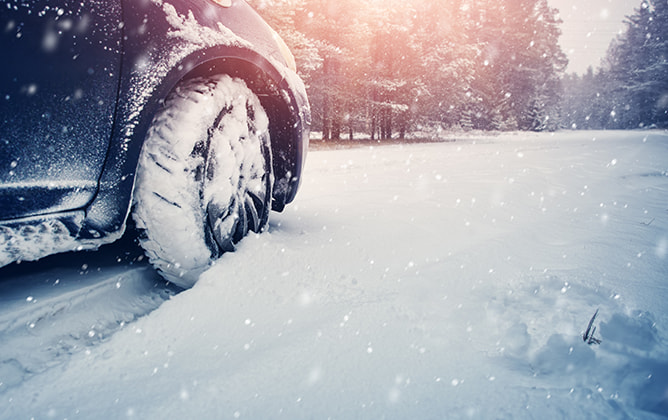 自動運転技術を、雪道に応用する。